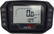 Acewell Ace 3251 digital speedometer with Warning Lights